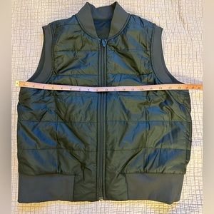 Lululemon reversible bomber vest